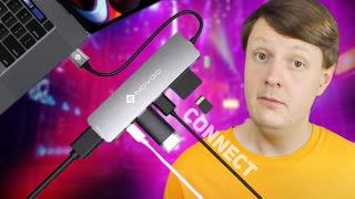 NOVOO 6 PORT HUB: ПЕРЕХОДНИК USB Type-C НА 6 ПОРТОВ