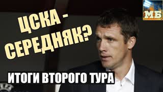 Лидерство «Зенита». Проблемы ЦСКА. Переход Смолова. Итоги второго тура