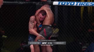 Самые яркие моменты UFC Вегас 11: Ковингтон vs Вудли