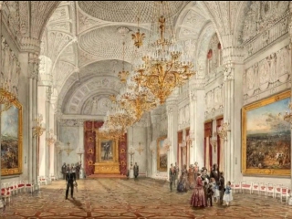 Василий Садовников | Интерьеры Зимнего дворца | XIX век