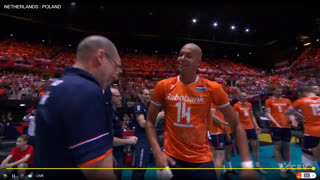 Нидерланды - Польша. Волейбол. Чемпионат Европы 2019. Мужчины